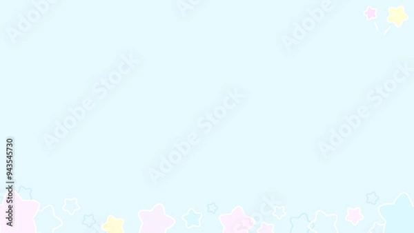 Fototapeta レトロファンシーなスターフレーム★