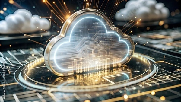 Fototapeta A state-of-the-art and secure on-time data storage system