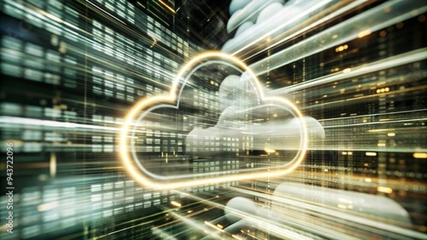 Fototapeta A state-of-the-art and secure on-time data storage system