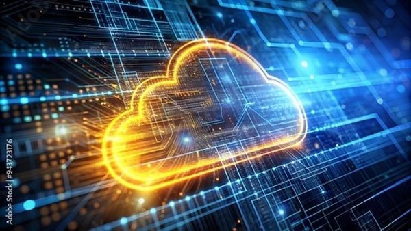 Fototapeta A state-of-the-art and secure on-time data storage system