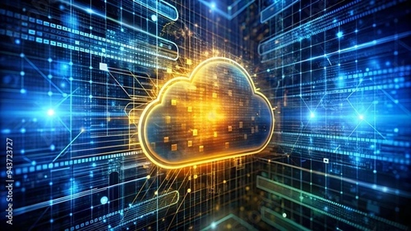 Fototapeta A state-of-the-art and secure on-time data storage system