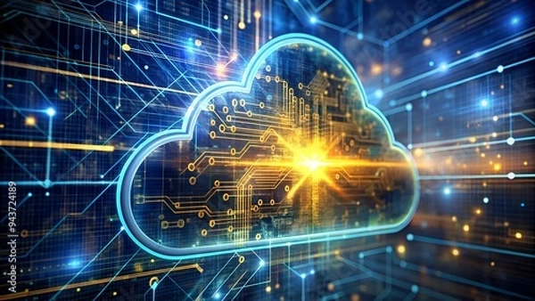 Fototapeta A state-of-the-art and secure on-time data storage system