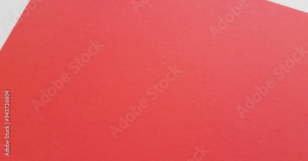 Fototapeta abstract coral color paper texture, close-up clear textured surface, beautiful clean background and wallpaper with space for design