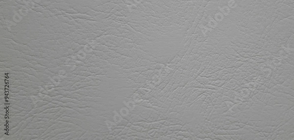 Fototapeta abstract white leather like paper texture, textured background close-up surface with space for design, embossing paper