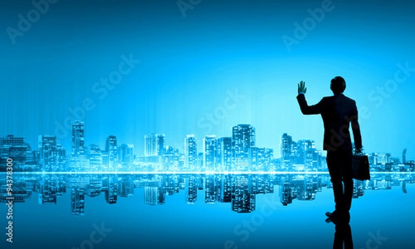 Fototapeta Big city life