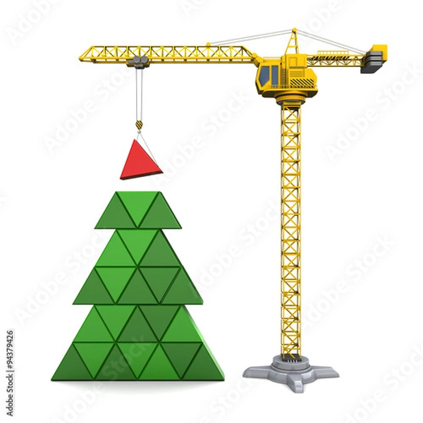 Obraz Christmas tree