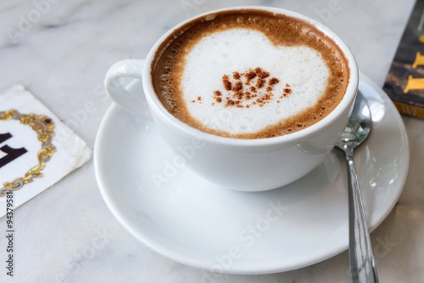 Obraz Hot Coffee on the table