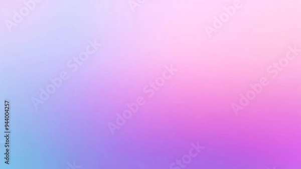 Fototapeta Illustration pink pastel gradient color background, purple, blue and grainy texture effect high quality  abstract design.
