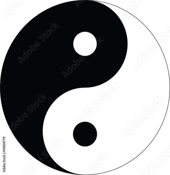 Obraz Yin Yang symbol
