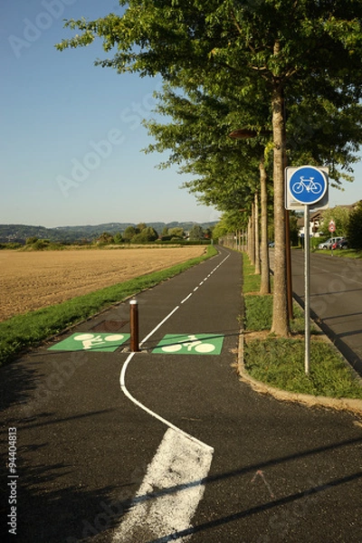 Obraz piste cyclable