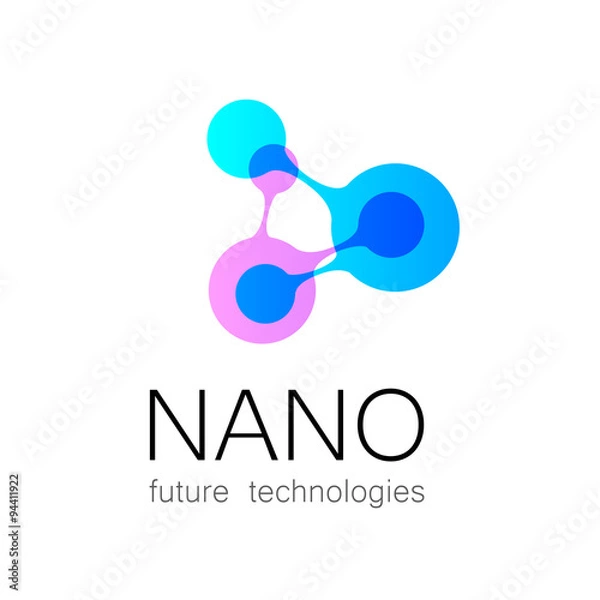 Fototapeta nano logo
