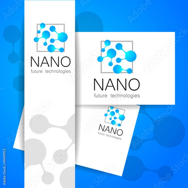Fototapeta nano logo