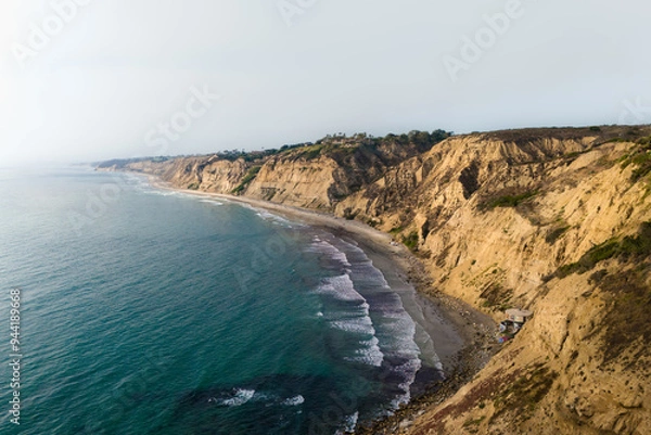 Obraz Blick auf die Klippen in San Diego und den Pazifik