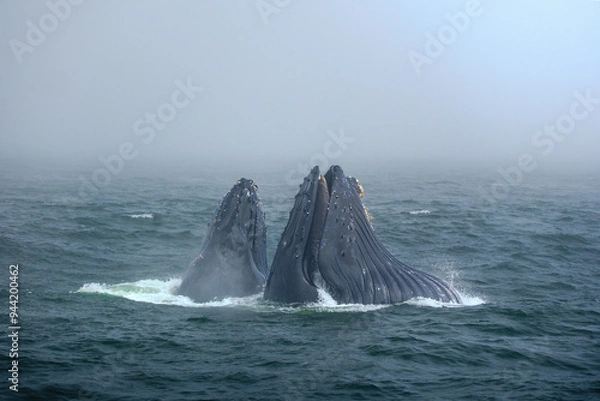 Obraz Buckelwal an der Küste von Monterey, USA, im Pazifik