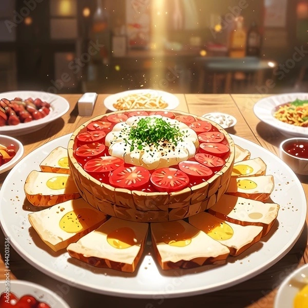 Obraz World Food Day in a Circular Design Outstanding Image
