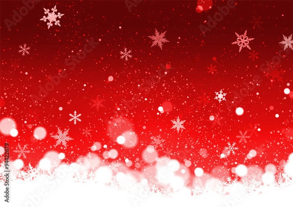 Obraz クリスマス　背景