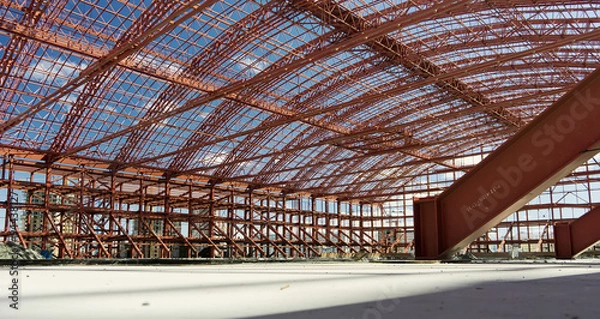 Obraz Konstrukcja metalowa.