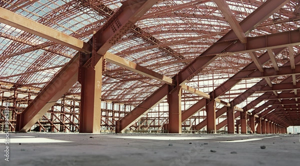 Obraz Metal construction.