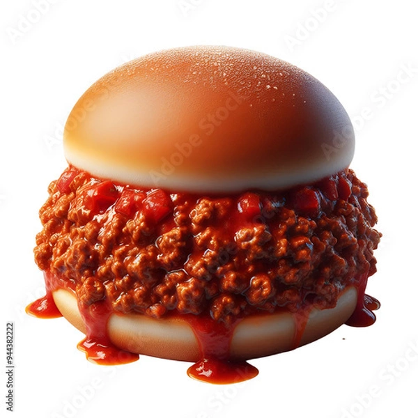 Obraz Realistic American Sloppy Joes