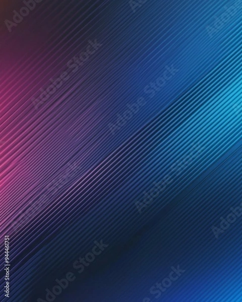Obraz Abstract gradient design with vibrant blue and purple hues creating a dynamic visual effect