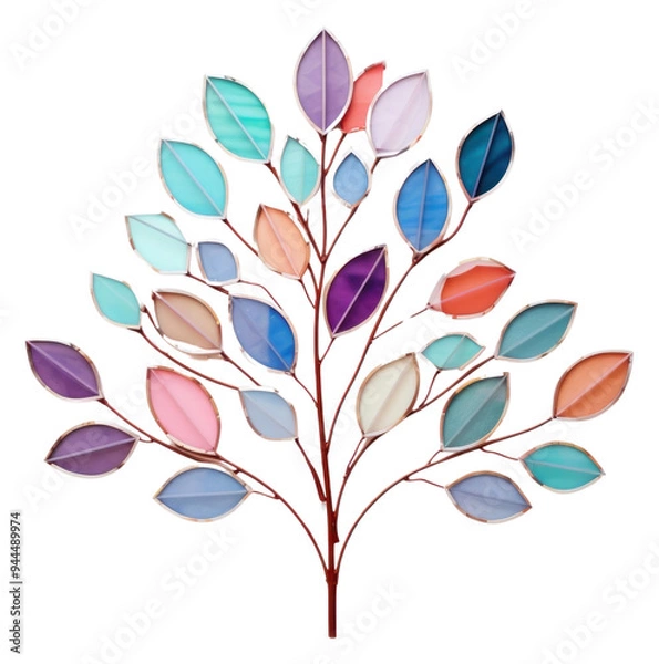 Obraz PNG Plant art pattern shape.