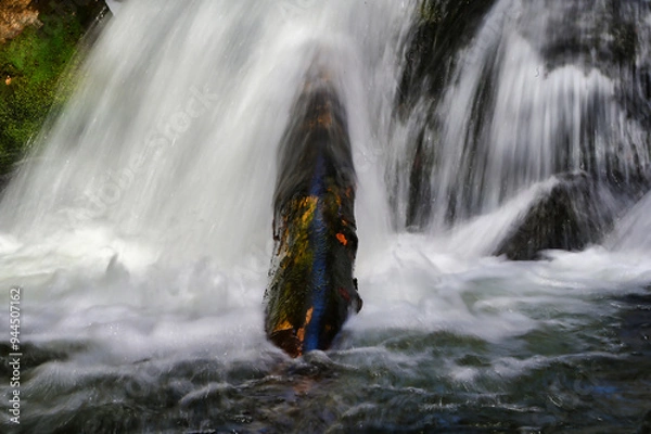 Obraz waterfall on the rocks