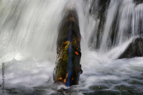 Obraz waterfall in the mountains