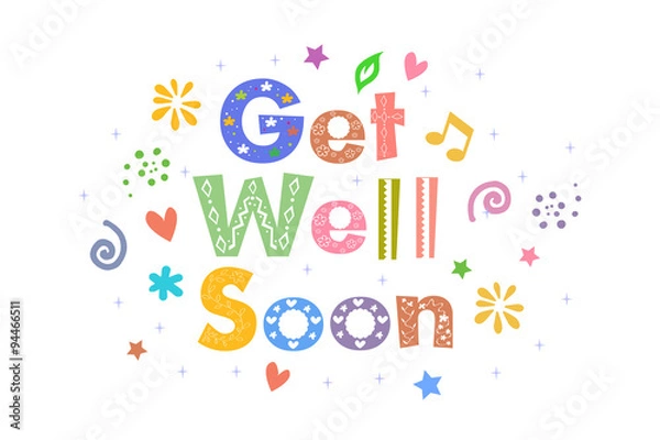 Obraz Get Well Soon