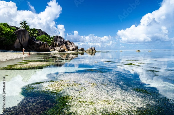 Obraz Anse Source d'Argent beach, La Digue Island, Seyshelles