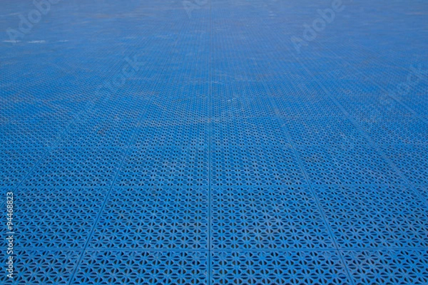 Obraz Patterned plastic to prevent slip and fall.