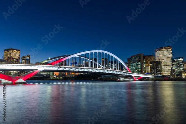 Obraz 東京夜景　勝どき