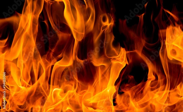 Obraz blaze fire flame texture background