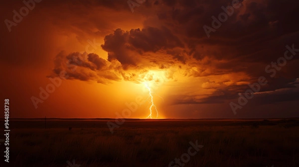 Obraz Sunset Lightning