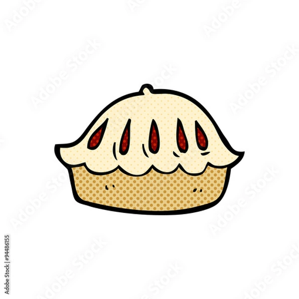 Fototapeta cartoon pie