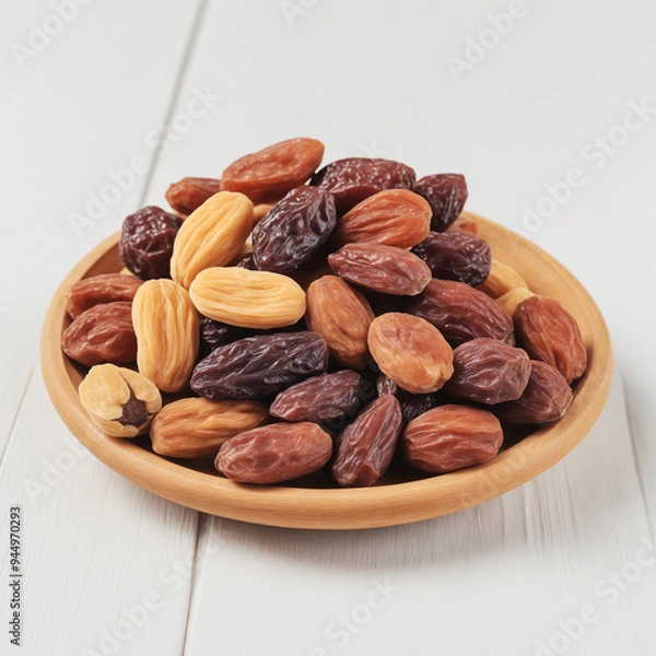 Obraz Natural delicious Dates in Clean Background