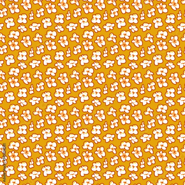 Fototapeta Popcorn Party Seamless Pattern: Perfect for Packaging Design