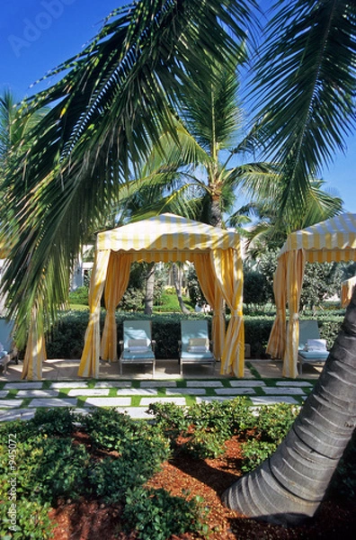 Fototapeta romantic cabana for two