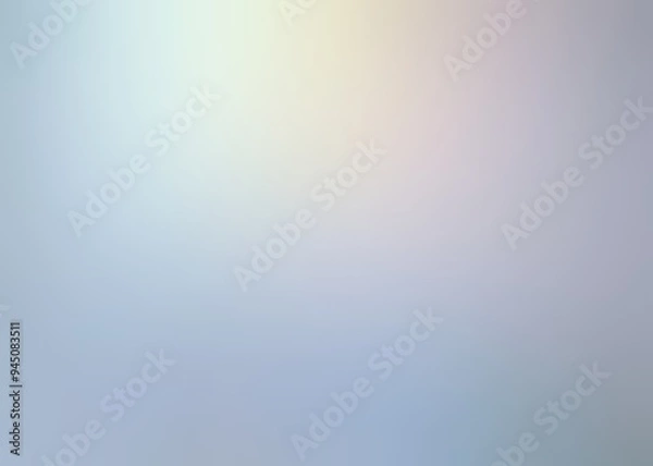 Obraz Subtle pearlescent sheen light blue smooth background. Pastel iridescent simple empty backdrop graphic.