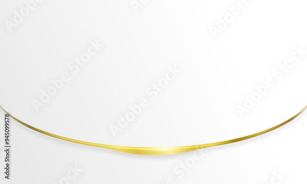 Fototapeta 雫を感じさせるラグジュアリーな雰囲気の曲線