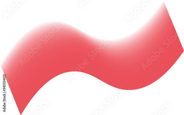 Obraz Wave Gradient Colorful Overlay Element