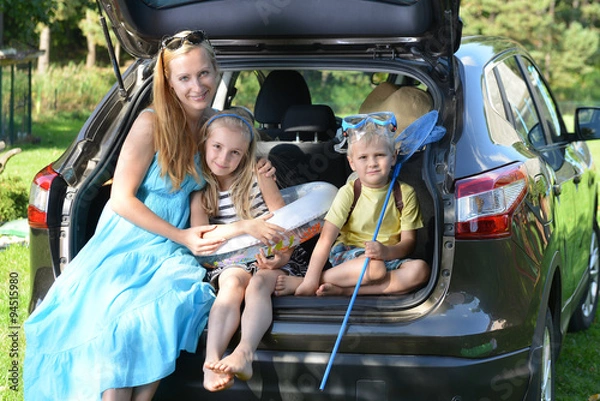 Obraz mother and her children