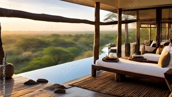 Obraz view from the window