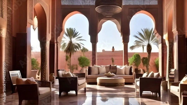 Obraz restaurant in the resort