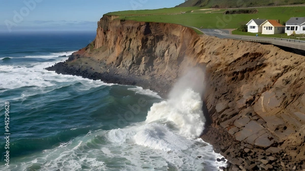 Obraz  landslide