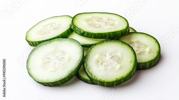 Fototapeta Cucumber Slices.
