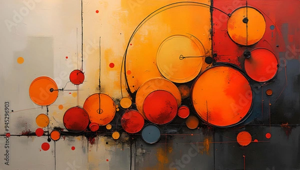 Obraz Sunset Geometries