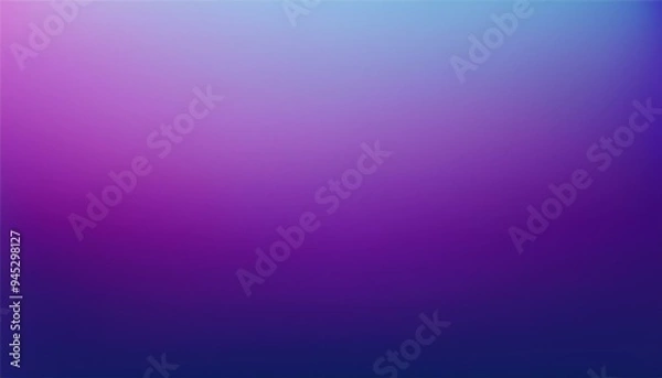 Obraz 夜明け前の空のような紫と青と紺のグラデーション