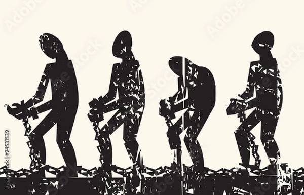 Obraz Handel niewolnikami