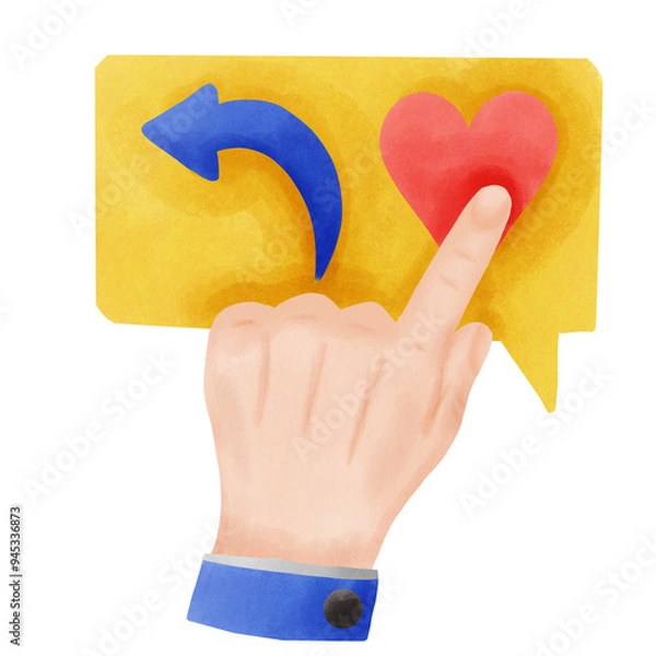 Obraz hand holding a puzzle