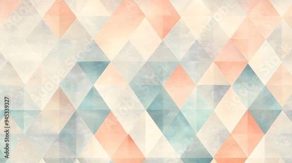 Fototapeta geometric pattern background, using shapes like triangles and hexagons